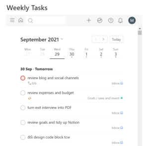 todoist in notion